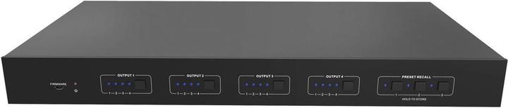 Actual product image Vivolink Matrix switcher 4x4 w/ 1 HDMI