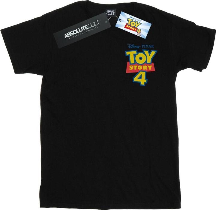 Immagine prodotto Disney Toy Story 4 Logo Breast Print Maglietta Ampia Donna (XL)
