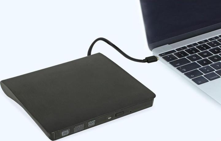 Produktbild Delock Externes Gehäuse für 5.25" Slim SATA Laufwerke 12,7 mm zu SuperSpeed USB 5 Gbps Typ-A Stecker (5.25")