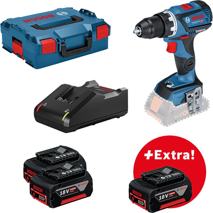 Bosch Professional GSR 18V-60 C (Akkubetrieb)