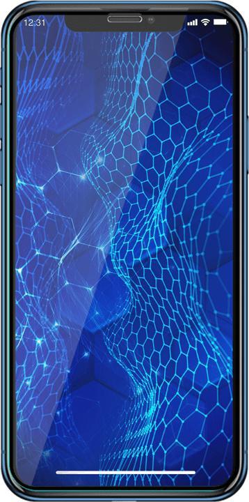 Produktbild 3MK HardGlass Max Lite for iPhone Xr / 11 black frame (1 Stück, Apple iPhone XR)