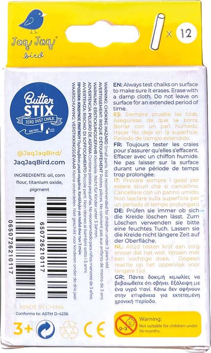 Image du produit Jaq Jaq Bird ButterStix 12 pcs blanc (Blanc, 12 x)