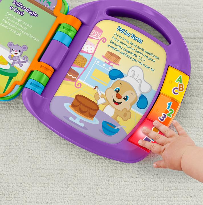 Produktbild Fisher-Price Lernspass Liederbuch (Italienisch)