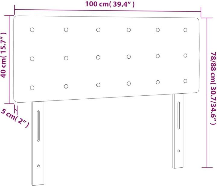 Produktbild VidaXL Kalli (100 x 5 x 88 cm)