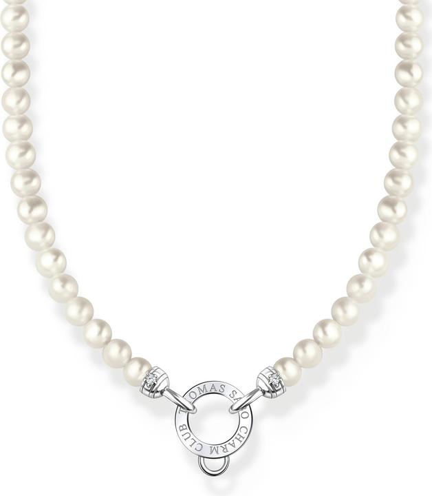 Thomas Sabo Perle a catena (Argento 925, 40 - 45 cm)