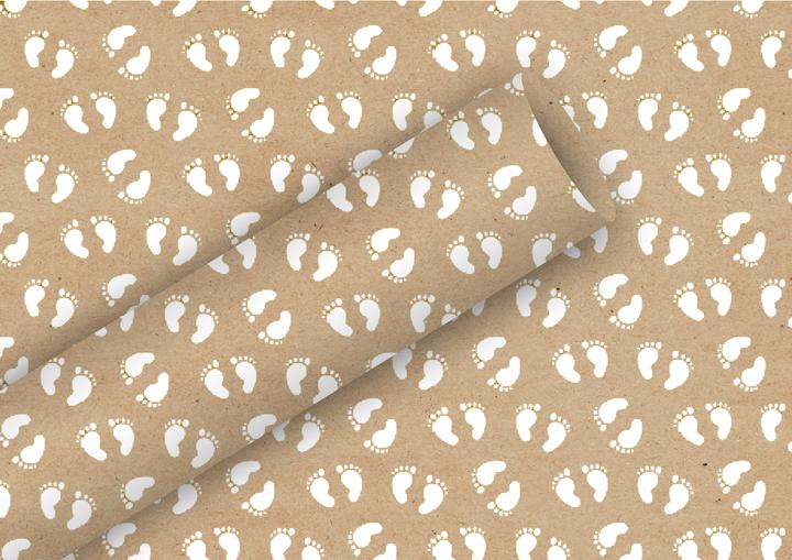 Braun + Company Geschenkkraftpapier Rolle Everyday By Nature (Geschenkpapier, 1 x)
