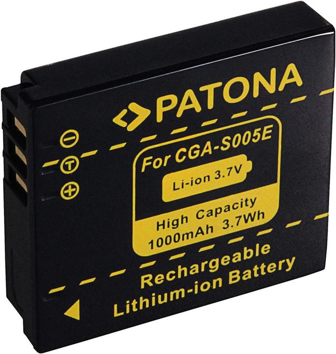 Produktbild Patona Akku f. Panasonic CGA-S005E (Akku)