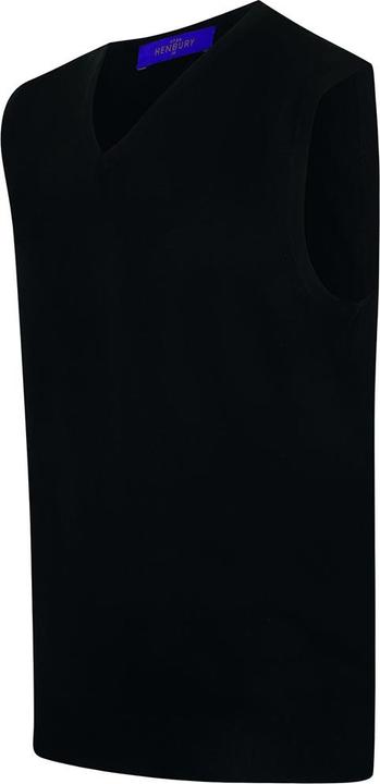 Image du produit Henbury Pull-over en maille fine avec encolure en V (4XL)