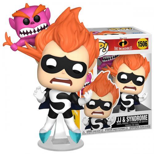 Immagine prodotto Funko Gli Incredibili 20° Anniversario POP! figura in vinile JJ & Syndrome 9 cm