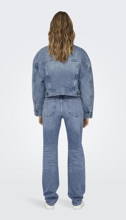 Produktbild Only Fly-Away Kragen Tief angesetzte Schulter Jacke Jeansjacke (S)