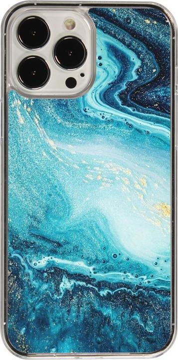 Image du produit PhoneLook Coque transparent Sea Foam Blue (Apple iPhone 13 Pro Max)