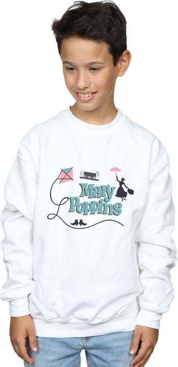 Immagine prodotto Disney Mary Poppins Logo Felpa Ragazzi (152, 158)