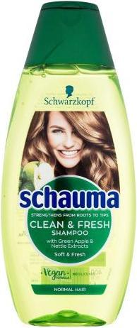 Produktbild Schwarzkopf Schauma - Clean Fresh Shampoo Hair Shampoo A (400 ml, Flüssiges Shampoo)
