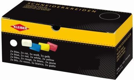 Image du produit Kleiber Craie de tailleur, set de 10, couleurs assorties