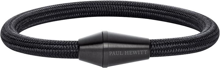 Actual product image Paul Hewitt Bracelet Conic Black Nylon Black XL (21 cm, Stainless steel, Nylon)