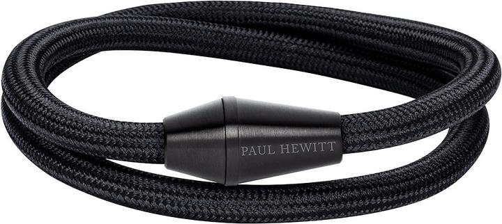 Produktbild Paul Hewitt Bracelet Conic Wrap Black Nylon Black M (38 cm, Nylon)