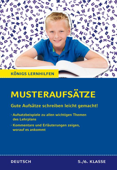 Produktbild Königs Lernhilfen: Musteraufsätze für die 5./6. Klasse (Deutsch, Michaela Radlmaier, 2020)