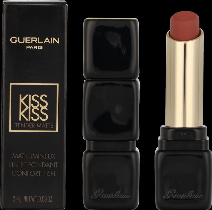 Actual product image Guerlain KissLips Tender Matte No 258 (258)