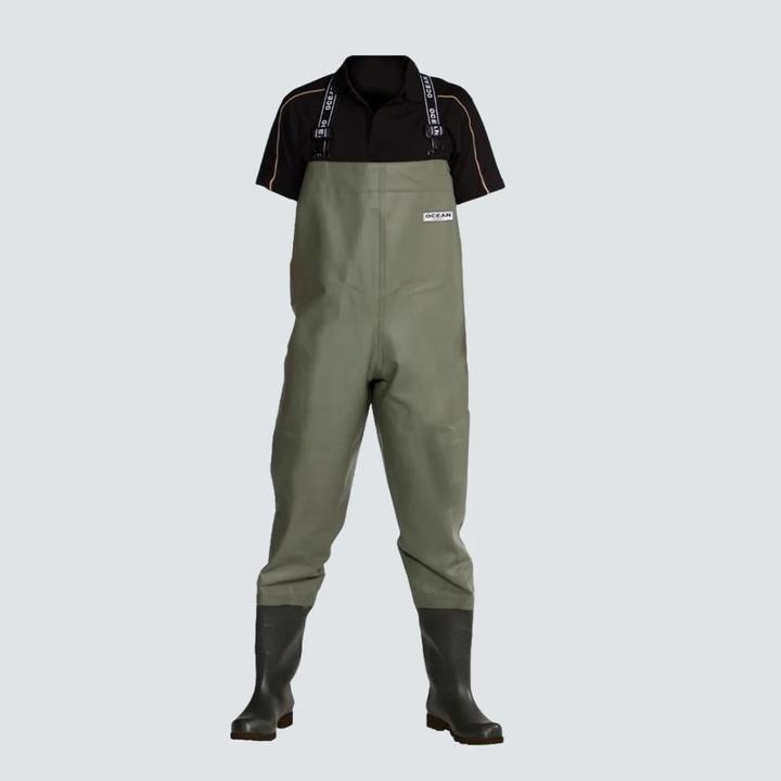 Immagine prodotto Ocean Waders Classic S5, oliva chiara, taglia 48 (48)