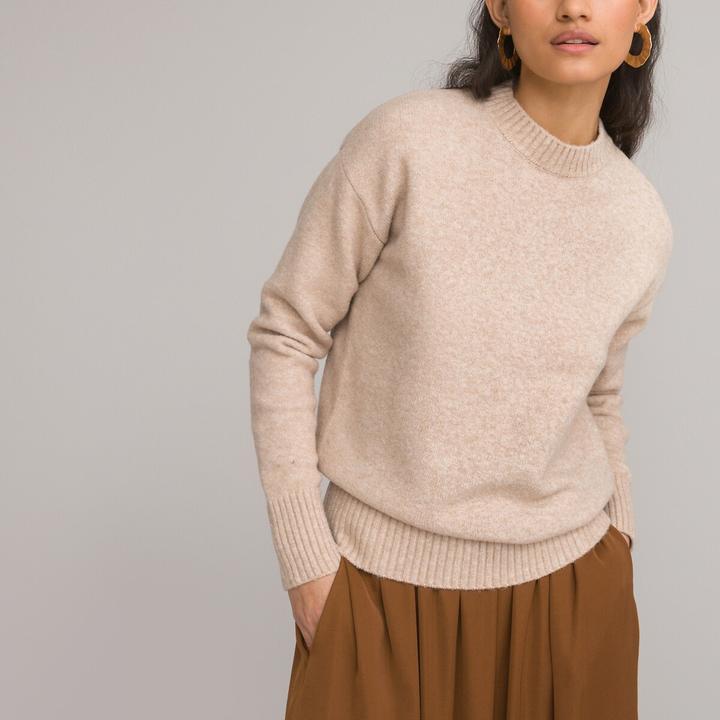Image du produit La Redoute Collections Pull à encolure ronde (XL)