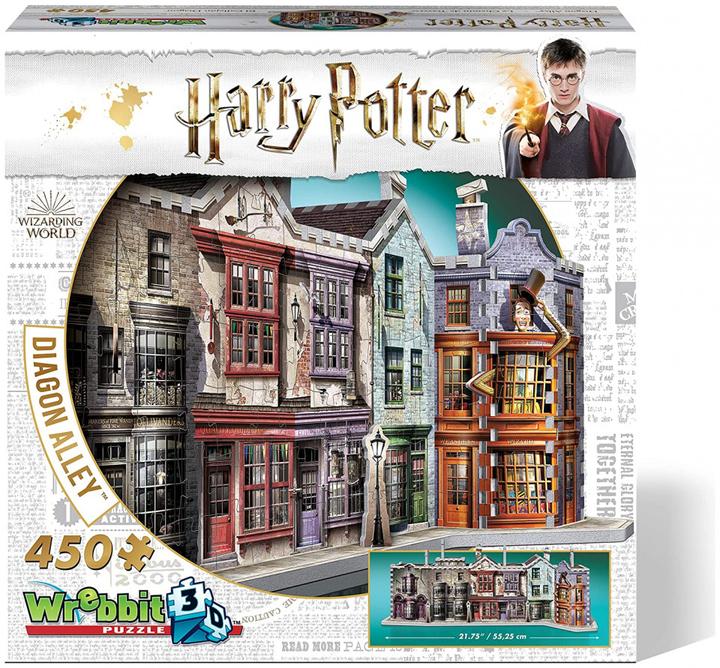 Produktbild Wrebbit 3D Harry Potter Winkelgasse - W01010 TAKTIK (450 Teile)