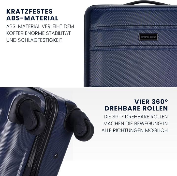 Produktbild Wittchen Globe Line Modern (XXL, Blau) (98 l, Handgepäck (bis 50l))