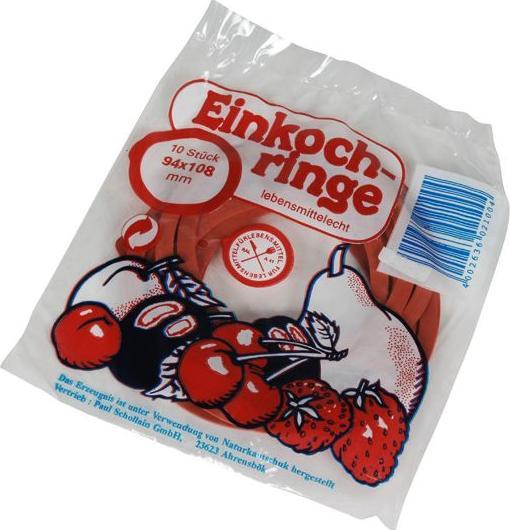 Produktbild Weck Gummiring Helvetia / Globus (10 Stk., 2 l)