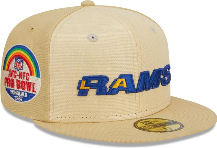 Actual product image New Era 59Fifty Fitted Cap RAFFIA Los Angeles Rams - 7 (7)