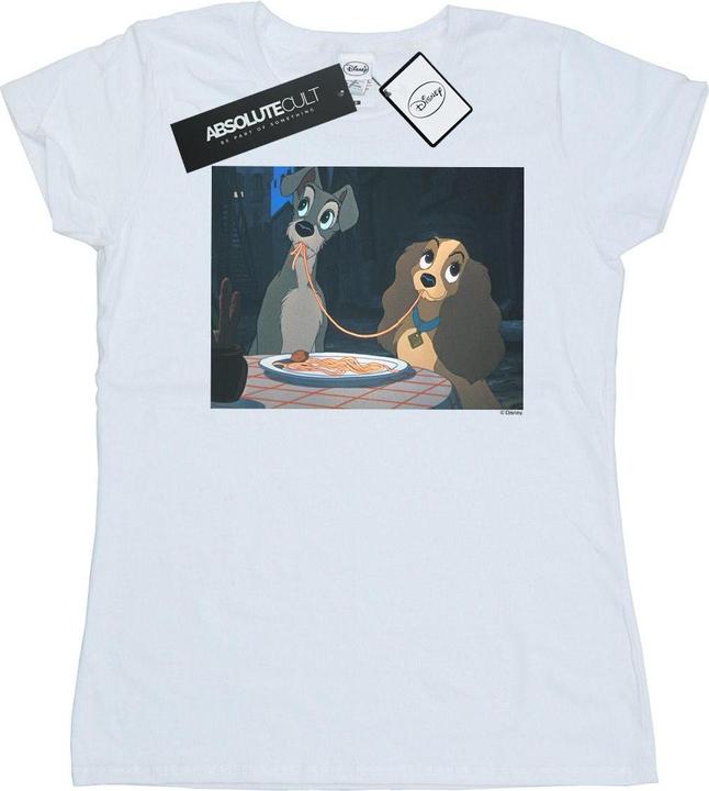 Produktbild Disney Lady And The Tramp Spaghetti Slurp TShirt (XXL)