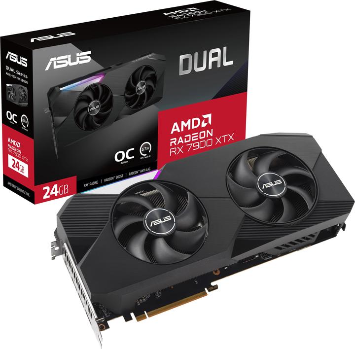 Produktbild ASUS Dual Radeon RX 7900 XTX OC (24 GB)