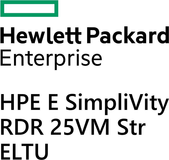 HPE E SimpliVity RDR 25VM Str E-LTU