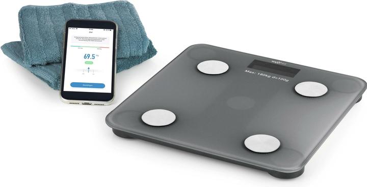 Produktbild Maxxmee Körperanalyse-Waage (180 kg)