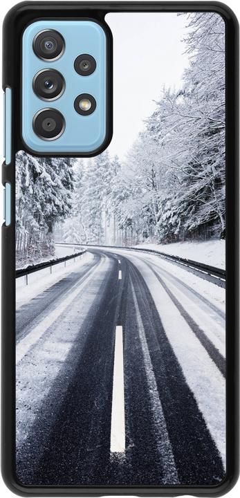 Actual product image PhoneLook Winter 22 Snowy Road cover (Samsung Galaxy A52)