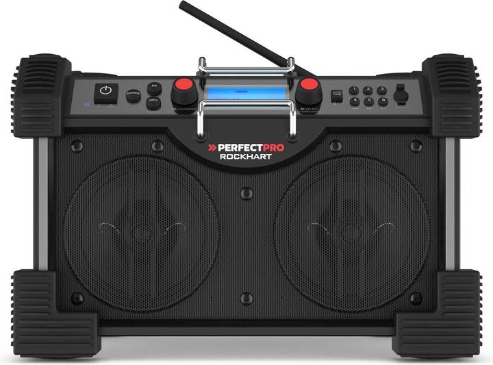 Actual product image PerfectPro - Rockhart RH4- Bouwradio - Bluetooth - Dab+ Radio (DAB+, FM, NFC, Bluetooth)