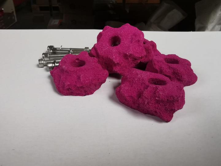 Produktbild KS Klettergriffe KS Türgriffe Klettergriff (5er Set) (Violett)
