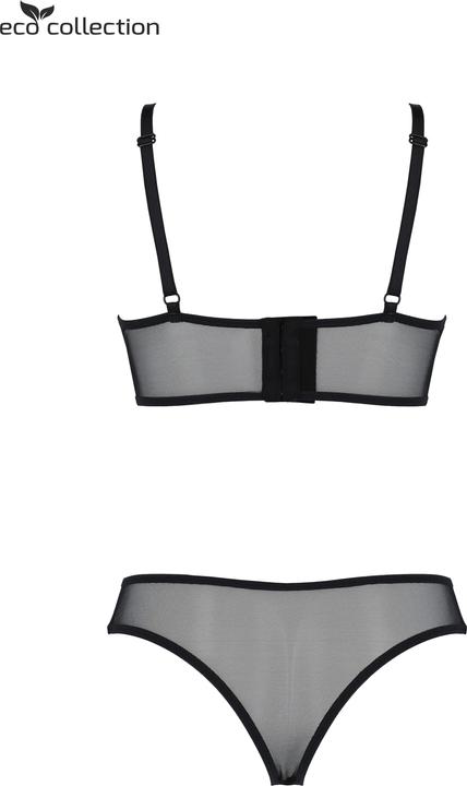 Image du produit ECO Collection Ensemble 2 pièces avec soutien-gorge sans armatures noir Primula (L, XL)