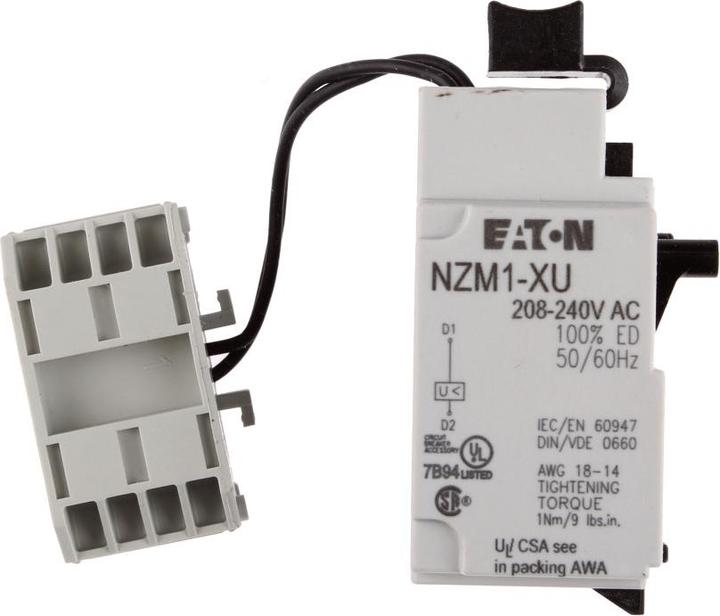 Actual product image Eaton Undervoltage release 240V