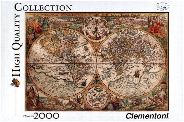 Image du produit Clementoni Ancienne carte (2000 pièces)