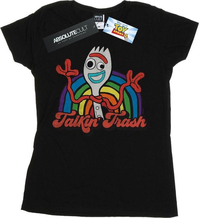 Immagine prodotto Disney Toy Story 4 Forky Talkin' Trash Maglietta Donna (S)