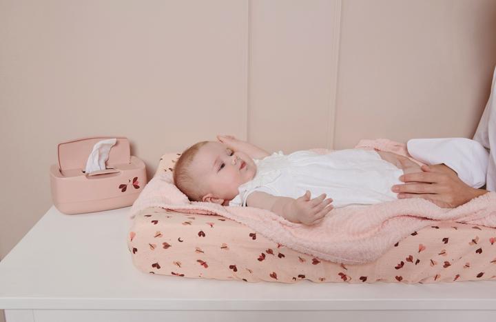 Image du produit Zewi Drap de bain bébé en éponge Sweet Butterfly 85 x 75 cm