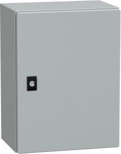 Actual product image Schneider CRN IP66 enclosure with mounting plate 400 x 300 x 200 mm (NSYCRN43200P) (Housing)