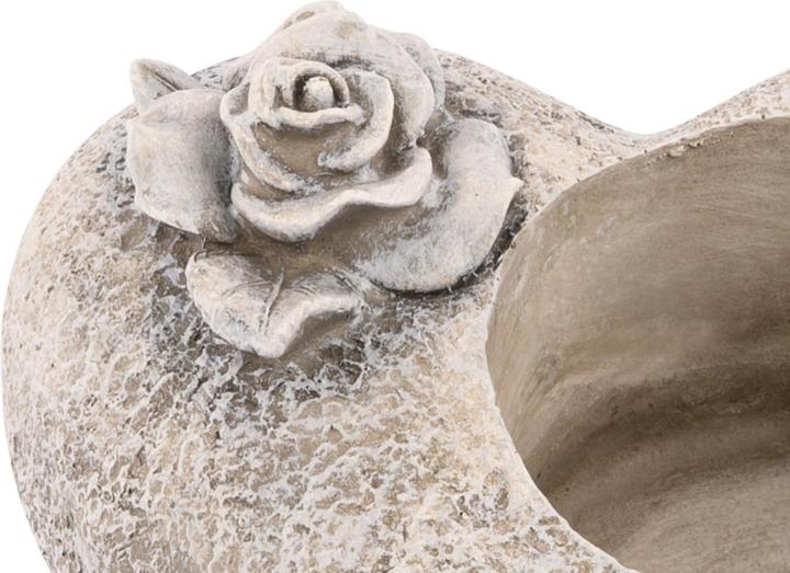 Immagine prodotto Novaliv Decorazione della tomba I Cuore Rosa I Grigio I Decorazione della tomba Cuore Decorazione della