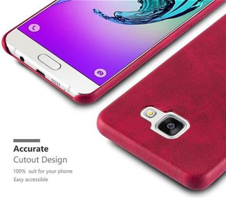 Productafbeelding Cadorabo Harde kaft imitatieleer met structuur (Samsung Galaxy A3)