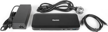Immagine prodotto Hamlet HDOCKS600C replicatore di porte e docking station per notebook Cablato USB 3.2 Gen 2 (3.1 Gen (4 Porti)