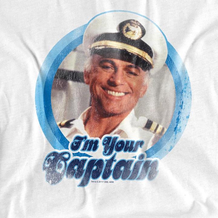 Image du produit The Love Boat - T-shirt I'M YOUR CAPTAIN - Adulte (M)