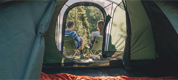 Actual product image Outwell - Cloud 4 - Green - 4-person (Dome tent, 6.30 kg, 4 persons)