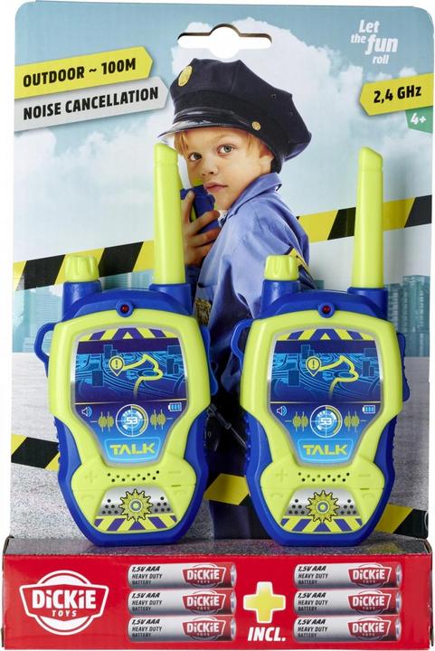 Produktbild Dickie Walkie Talkie Polizei (0.10 km)