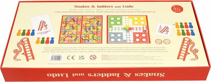Produktbild Rex London doppelseitige brettspiele ludo und schlangen und leitern