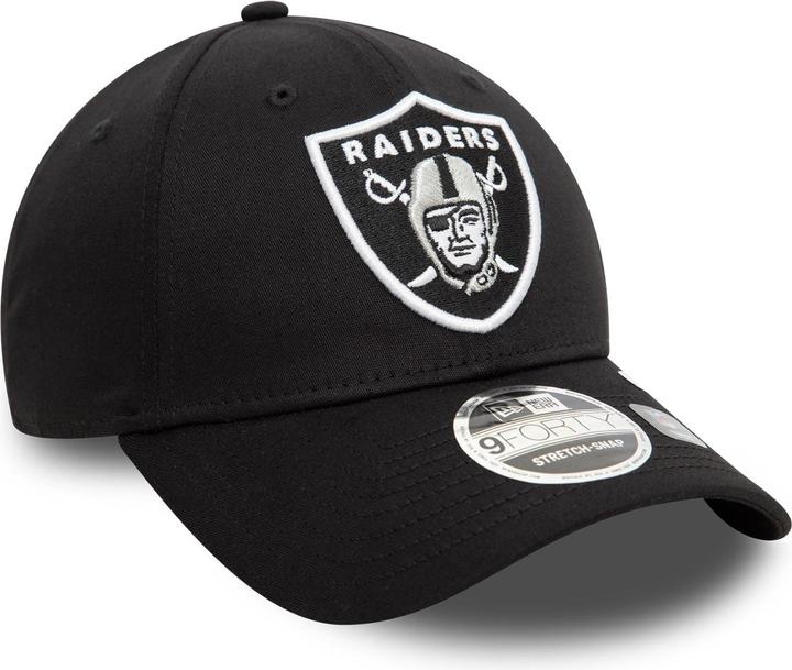 Produktbild New Era 9Forty Stretch-Snap Cap - Las Vegas Raiders schwarz (One Size)