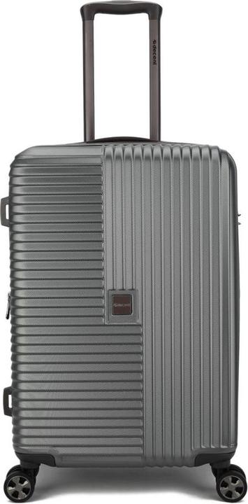 Actual product image Decent Tourister Medium -sized suitcase - 66 cm - 65/80 liters - Expandable - TSA Slot - Anthracite (80 l)